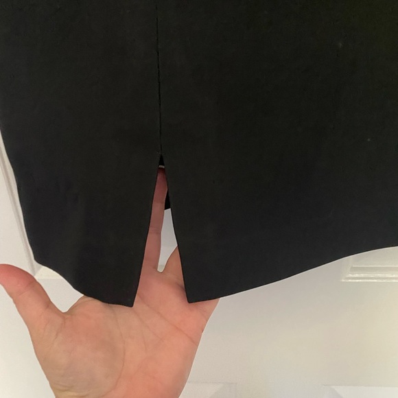 Straight suit skirt with dual slits in front and back! - Picture 2 of 7